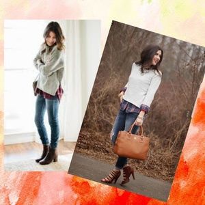 L . L | B E A N ● Pink Plaid Button down